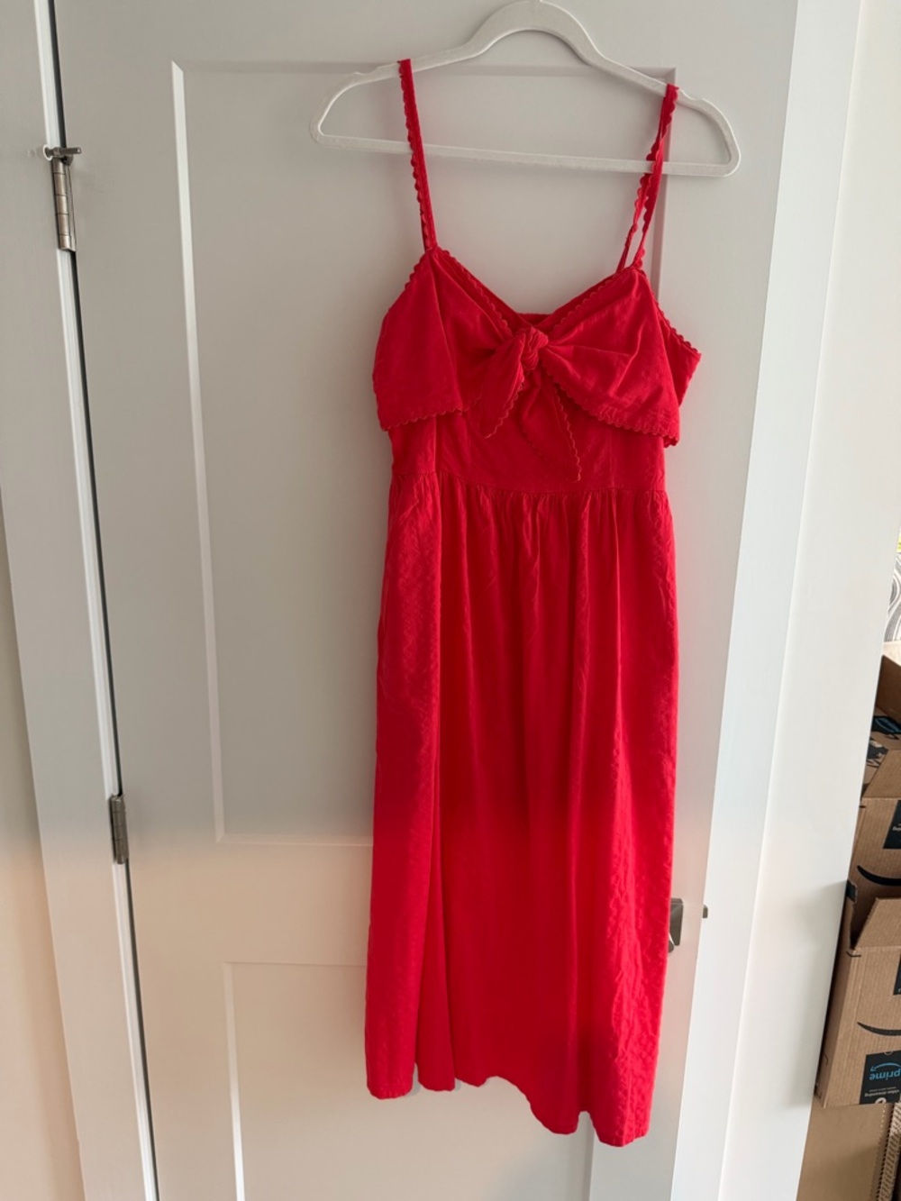 Old Navy Red Bow Dress